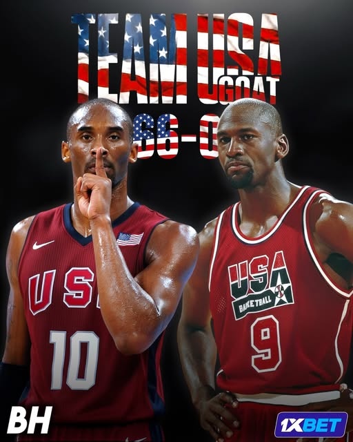 九游app最新版下载安装-乔丹与科比领衔美国男篮豪取66场全胜，携手摘得四枚奥运金牌